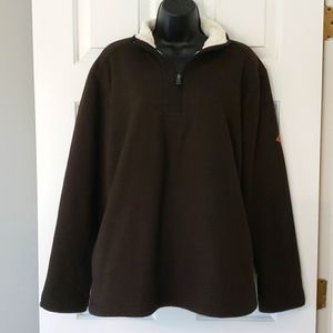 Orvis Men's Sherpa, Medium, Dark Brown, 100% polyester